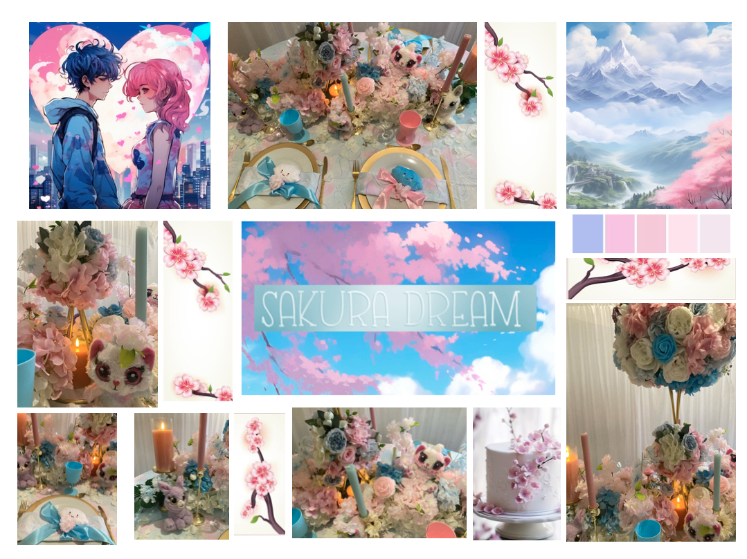 Collection Zakura dream par Les Kittables